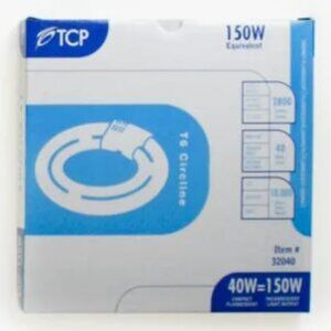 🚨💡3x NEW LISTING 💡🚨Priced to sell ASAP TCP Double Ring round light.